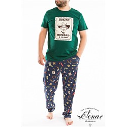 Пижама (футболка+брюки)
