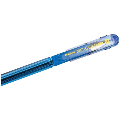 Ручка шар. Munhwa "MC Gold" на масляной основе, синяя 1мм (BMC10-02)