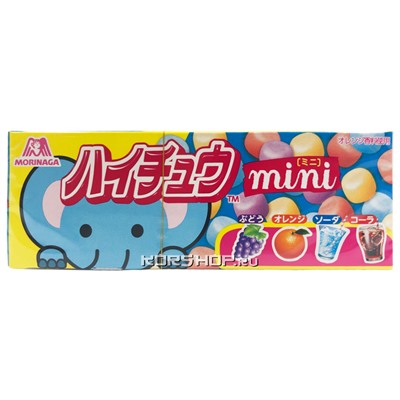 Жевательные конфеты Hi-Chew Mini (4 вкуса) Morinaga, Япония, 40 г Акция