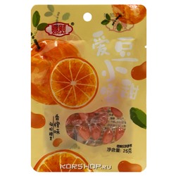 Мармелад со вкусом апельсина Xicai, Китай, 25 г