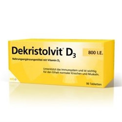 Dekristolvit D3 800 I.E. Tabletten (90 шт.) Декристолвит Таблетки 90 шт.