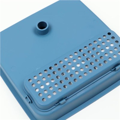 Фонтанчик для животных Carno, 2 л, от USB, бело-синий