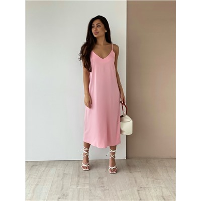 6173 Платье-комбинация нежно-розовое
