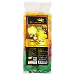 Ириски тоффи ассорти (манго, мангостин, дуриан) Kullanard, Таиланд, 350 г Акция
