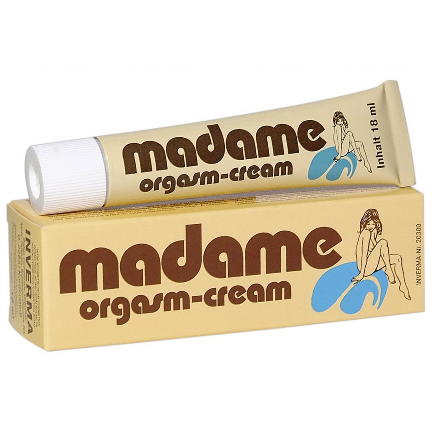 Возбуждающий крем Madame Orgasm Cream,18ml 20300 - Inverma - Возбуждающие смазки, гели и лубриканты - Купить