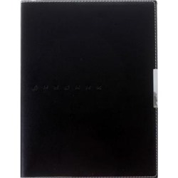 Дневник 1-11 класс (твердая обложка) "METROPOL" черный искусственная кожа 10-208/03 Альт {Китай}
