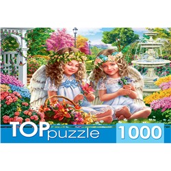 TOPpuzzle 1000 элементов "Два нежных ангелочка" (ХТП1000-2176)