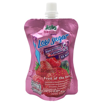 Низкокалорийное питьевое желе со вкусом лесных ягод Low Sugar Beautie Jele, Таиланд, 150 мл Акция