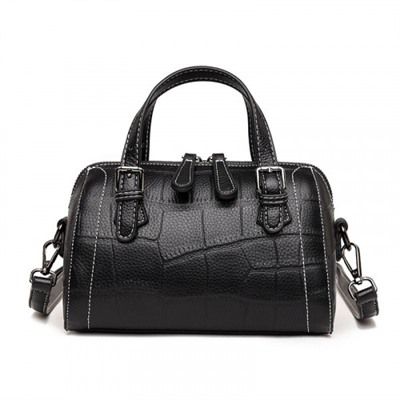 Женская кожаная сумка 20408 BLACK