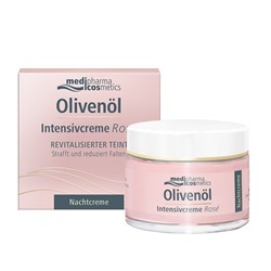 medipharma (медифарма) cosmetics Olivenol Intensivcreme Rose Nachtcreme 50 мл