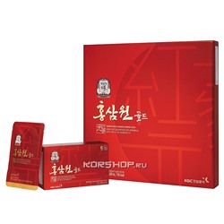 Негазированный б/а напиток с экстрактом красного корейского женьшеня Hong Sam Won Gold, Корея, 30*50 мл Акция