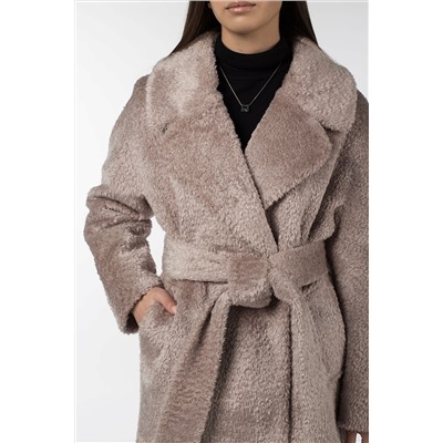 02-3077 Пальто женское утепленное (пояс)