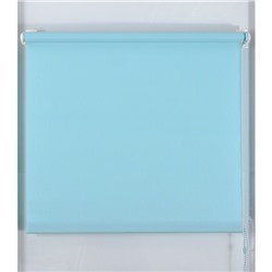 Рулонная штора «Простая MJ» 40х160 см, цвет голубой