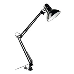 Настольная лампа "Senior" 1x40W E27 черный 17x17x85 см