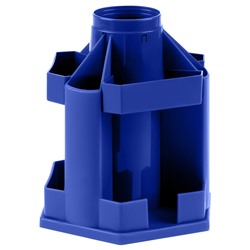 Подставка-органайзер настол. СТАММ "Maxi Desk" (ОР-30469) синяя