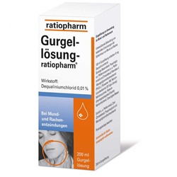 Gurgellosung-ratiopharm (Гургеллосанг-ратиофарм) 200 мл