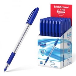 Ручка шариковая U-109 Classic Stick Grip Ultra Glide Technology синяя 1.0мм 47574 Erich Krause {Индия}