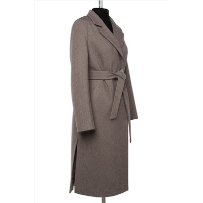 01-10611 Пальто женское демисезонное (пояс)
