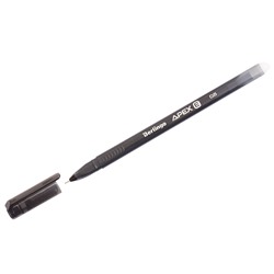 Ручка гелевая Berlingo "Apex E" стираемая, 0.5мм черная (CGp_50211) трехгранная