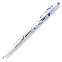 Ручка шар. автомат. FLAIR "Passion" синяя (F-964P)