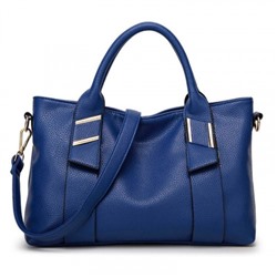 Женская кожаная сумка 909 BLUE