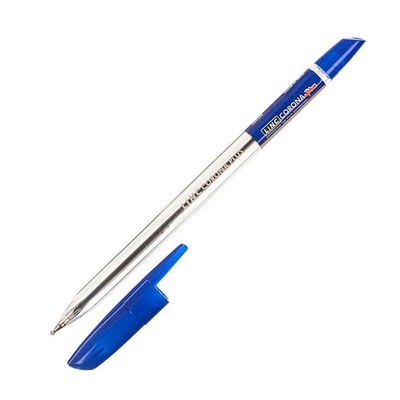 Ручка шар. LINC "Corona plus" (3002N, 109211) синяя, 0.7мм, прозрачный корпус