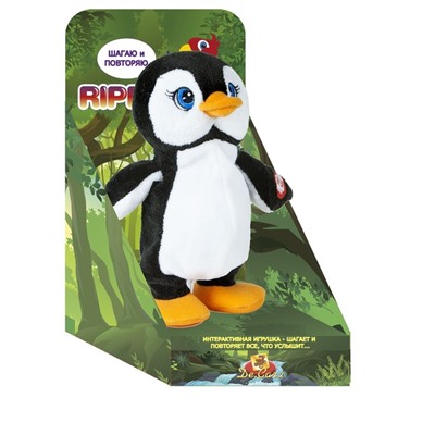 Интерактивная мягкая игрушка RIPETIX «Пингвин»