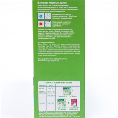 Таблетки для посудомоечной машины Somat Pro Nature(ЭКО) 50 шт