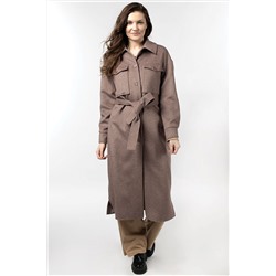 01-10380 Пальто женское демисезонное (пояс)