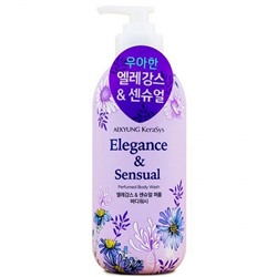 KeraSys Парфюмированный гель для душа / Elegance & Sensual Perfumed Body Wash, 500 мл