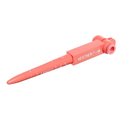 Проектор-ручка, свет, цвет розовый