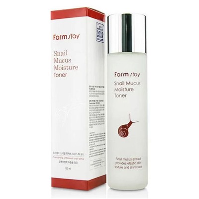 Farm Stay Тонер для лица с муцином улитки / Snail Mucus Moisture Toner, 150 мл