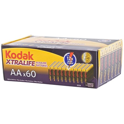 Батарейка LR6 "Kodak XTRALIFE", алкалиновая, по 4шт. в спайке