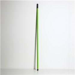 Черенок для швабры 120 см, d=2,5 см, цвет зелёный