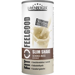 Layenberger Fit+Feelgood Slim Shake Schoko-Nuss Geschmack, Стройная диета Порошок Шоколадный, 396 г
