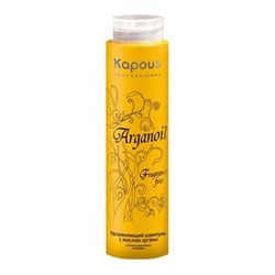 Увлажняющий шампунь Kapous Arganoil, с маслом арганы, 300 мл
