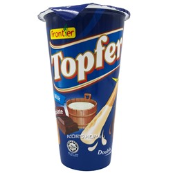 Бисквитные палочки с шоколадным и молочным кремом Topfer Frontier, Малайзия, 40 г