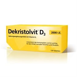 Dekristolvit D3 2.000 I.E. Tabletten (120 шт.) Декристолвит Таблетки 120 шт.