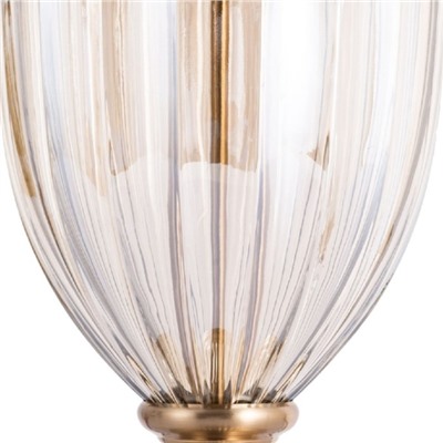 Настольная лампа RADISON, 60Вт E27, цвет медь