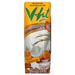 Молоко из коричневого риса с добавлением миндаля V-Fit, Таиланд, 250 мл