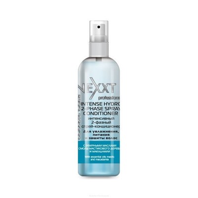 Nexxt Спрей для волос двухфазный интенсивный для увлажнения, питания и защиты волос, 250 мл