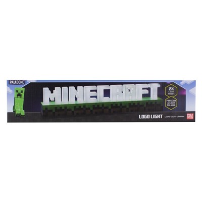 Светильник Minecraft Logo Light