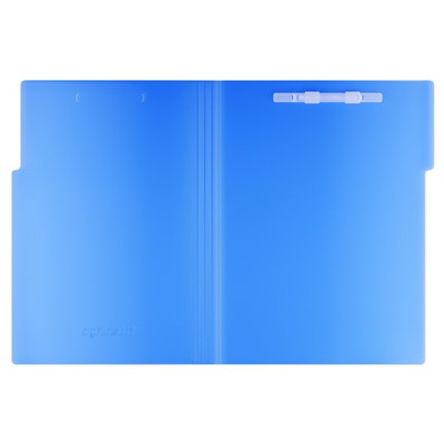 Скоросшиватель пластиковый А4 BERLINGO "No Secret" полупрозрачный синий (FP4_04102) 500мкм