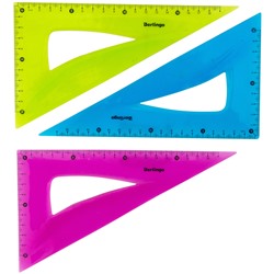 Треугольник 18см 30° Berlingo "Flexy" (TR_10018) гибкий, цвет в ассорт.