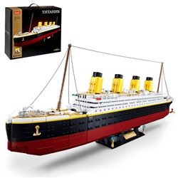 Конструктор Модельки «Титаник», масштаб 1:350, 2401 деталь