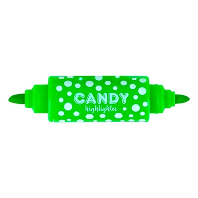 Текстмаркер мини MESHU "Candy" 2-4мм, двусторонний, неоновый, цвет в ассортименте (MS_76429)