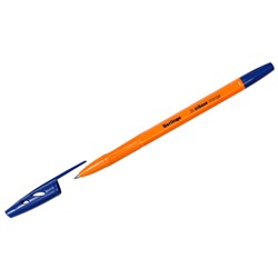 Ручка шар. Berlingo "Tribase Orange" (CBp_70910) синяя, 0.7мм., оранжевый корпус