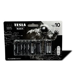 Батарейка LR3 "Tesla Batteries Black", алкалиновая, на блистере BL10