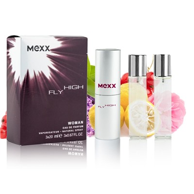 Mexx Fly High, Edp, 3x20 ml (жен)