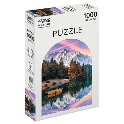 Puzzle ТРИ СОВЫ 1000 элементов "Горное озеро" (ПК1000_54682)